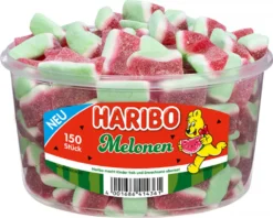 Haribo Melonen Fruchtgummi Wassermelonengeschmack Süss Sauer 1050g