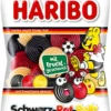 Haribo Schwarz Rot Rollt Fruchtschnecken Mit Brausefüllung 175g -Haribo || Melitta || Katadyn Verkäufe ac18f8103c4b02b52be85453a0848649
