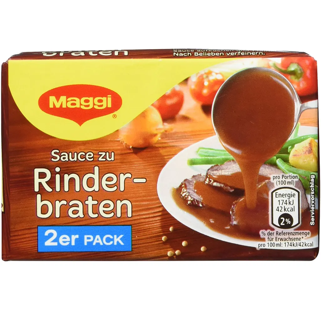 Maggi Sauce Zu Rinderbraten Für Fleischgerichte 58g 2er Für 2x 250ml 3 Maggi Sauce Zu Rinderbraten Für Fleischgerichte 58g 2er Für 2x 250ml
