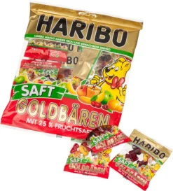 Haribo Saft Goldbären Minis Extraweich Mit 25% Fruchtsaft 220g -Haribo || Melitta || Katadyn Verkäufe b0d88356b665fe26d170577c611097e7