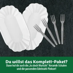 Iss Doch Wurscht Currywurst Snack Vegetarisch 6er Set 6x 250g Wurst Ist Veggi -Haribo || Melitta || Katadyn Verkäufe b3baff008ccad578783b9e42f86f8f2c