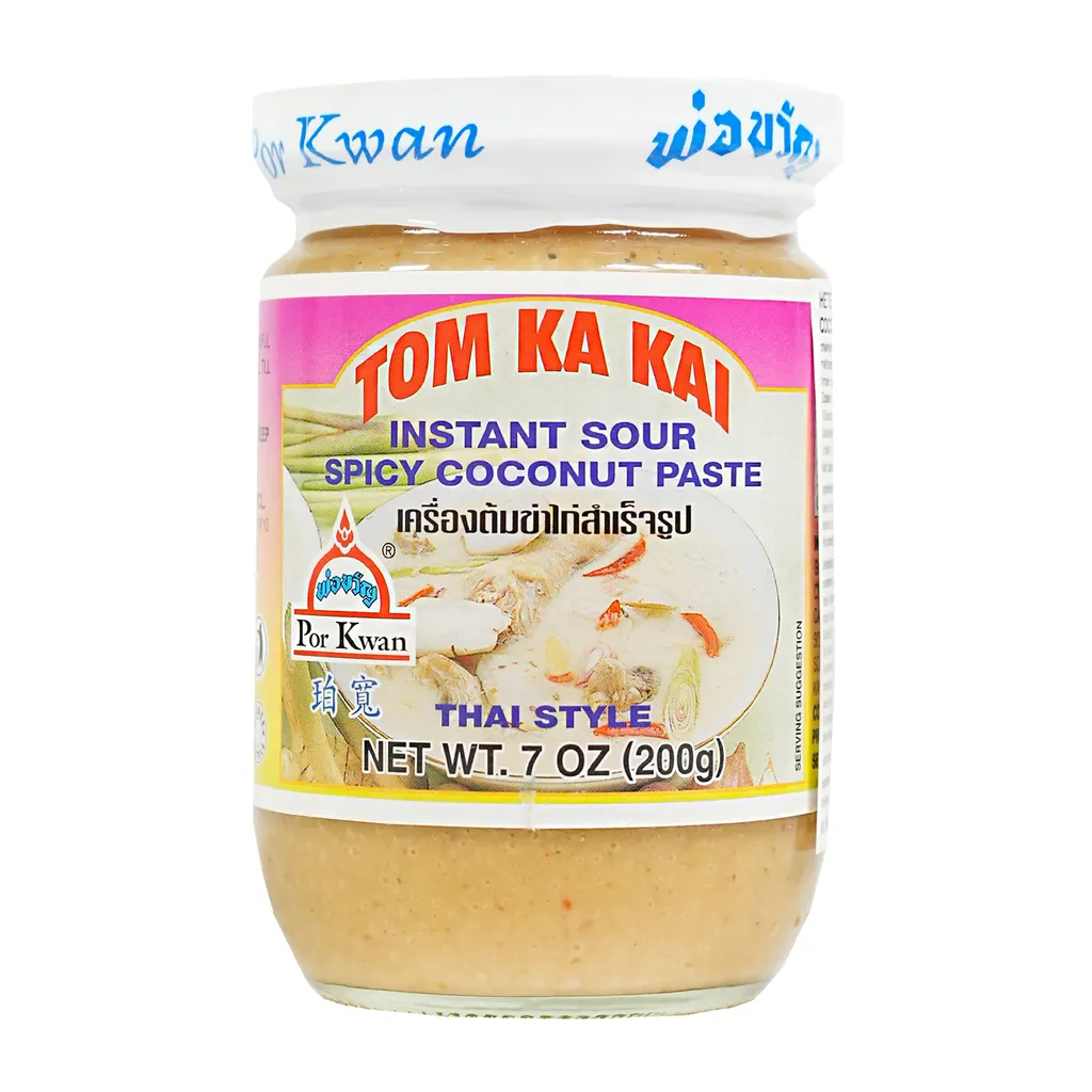Por Kwan Tom Ka Kai Suppenpaste 200g 3 Por Kwan Tom Ka Kai Suppenpaste 200g