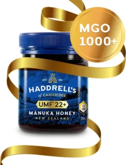 Haddrell's Manuka Honig MGO 1000+ (UMF 22+) In Geschenkbox 250g - Limited Edition