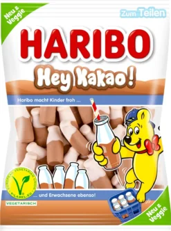 Haribo Hey Kakao Schaumzucker Mit Kakao Und Vanillegeschmack 160g