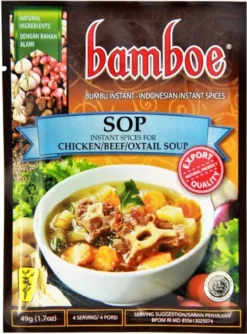 [ 49g ] Bamboe Gewürzmischung SOP Für Hähnchen-/ Rind-/ Ochsenschwanzsuppe