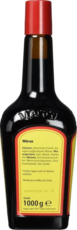 Maggi Würze Vorratsflasche Für Suppen Salate Und Und Soßen 1000g -Haribo || Melitta || Katadyn Verkäufe c3e190d6b2e318385a5cd094fe15fe9d