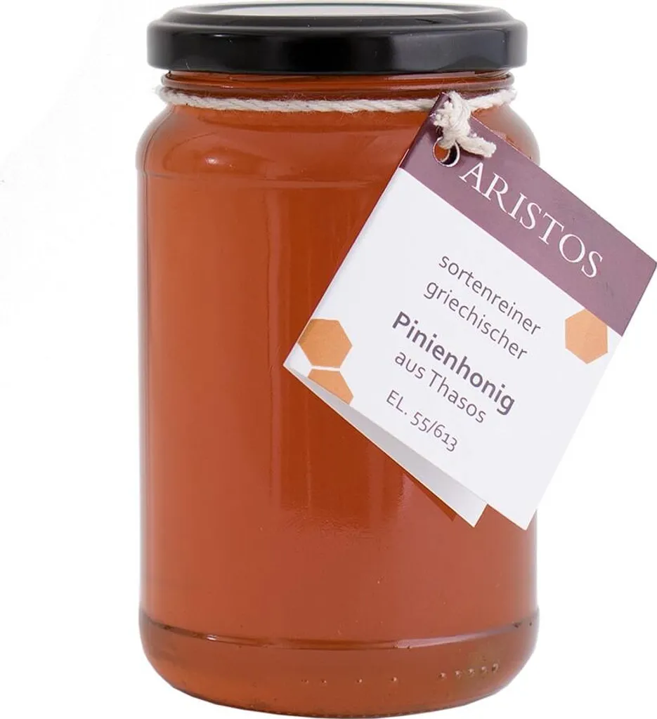 Aristos Griechischer Pinien Honig Aus Thassos 480 G 3 Aristos Griechischer Pinien Honig Aus Thassos 480 G