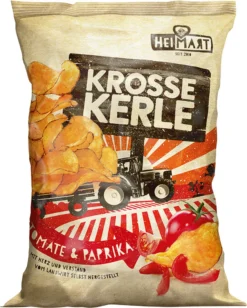 HeiMart Krosse Kerle Tomate Und Paprika Chips Geröstet 115g 10er Pack -Haribo || Melitta || Katadyn Verkäufe c6a51d002b853b296a0e2d163e2e33de