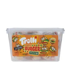 Trolli Party Burger Minis Aus Schaumzucker Und Fruchtgummi 600g -Haribo || Melitta || Katadyn Verkäufe c94c22b64130f1ac94bc49484802d466
