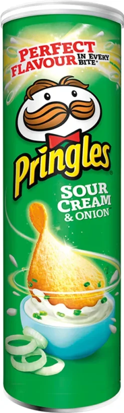 Pringles Sour Cream Onion Stapelchips Mit Sauerrahm Und Zwiebeln 185g -Haribo || Melitta || Katadyn Verkäufe cc74f5696fbd2278f39fcc1e635494fd