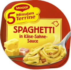 Maggi 5 Minuten Terrine Spaghetti In Cremiger Käse Sahne Sauce 62g -Haribo || Melitta || Katadyn Verkäufe d04c70f0665609386cf2aab42a46f5b7