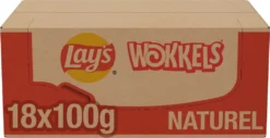 Lay's Wokkels Natural Chips 18 Beutel X 100 Gramm -Haribo || Melitta || Katadyn Verkäufe d42794ffd9a01fa349b4838657f42bdb