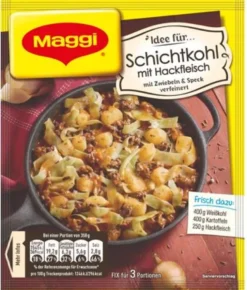 Maggi Fix Für Schichtkohl Mit Hackfleisch Mit Geräuchertem Speck 31g 7 Maggi Fix Für Schichtkohl Mit Hackfleisch Mit Geräuchertem Speck 31g -Haribo || Melitta || Katadyn Verkäufe d4ed044cf3077c2f5745d235245563e0