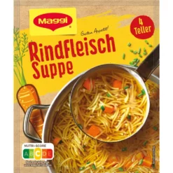 Maggi Guten Appetit Rindfleisch Suppe Mit Nudeln Und Gemüse 85g
