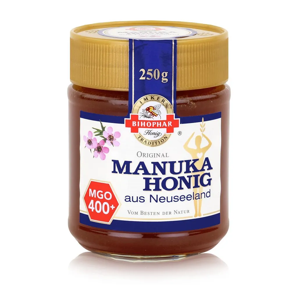 Bihophar Original Manuka Honig Aus Neuseeland MGO 400plus 250g 6 Bihophar Original Manuka Honig Aus Neuseeland MGO 400plus 250g – Bild 4