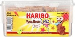 Haribo Pasta Basta Cola Sour Veggie Mit Saurem Geschmack 1125g 18 Haribo Pasta Basta Cola Sour Veggie Mit Saurem Geschmack 1125g -Haribo || Melitta || Katadyn Verkäufe dafe41dc5470731876861ff9c15a7ac9