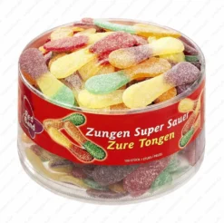 Red Band Zungen Super Sauer 100 Stück, 1200g -Haribo || Melitta || Katadyn Verkäufe e21f41a76bf18147b7c48c8cc9450a33