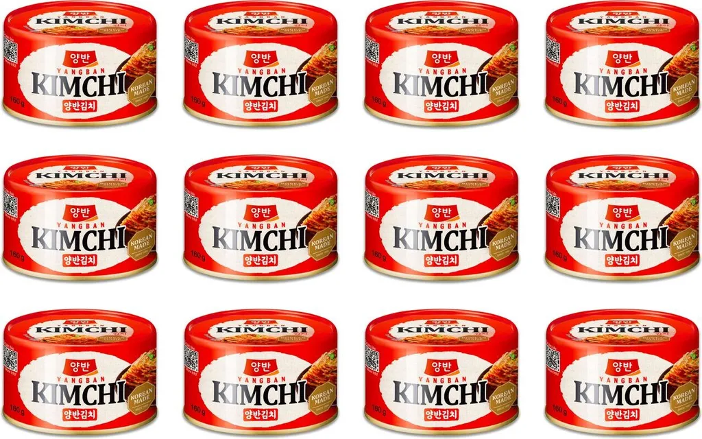 12x 160g DONGWON Koreanisches Kimchi YangBan Eingelegter Chinakohl, Fermentiert 3 12x 160g DONGWON Koreanisches Kimchi YangBan Eingelegter Chinakohl, Fermentiert