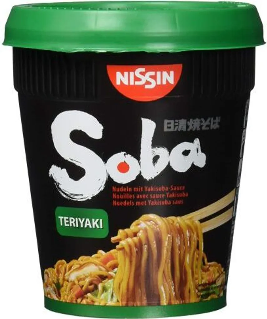 Nissin Soba Teriyaki Wok Style Cup Noodles 90g 7 Nissin Soba Teriyaki Wok Style Cup Noodles 90g – Bild 5
