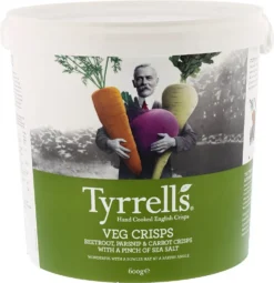 Tyrrells Gemüsechips Eimer 600 Gramm