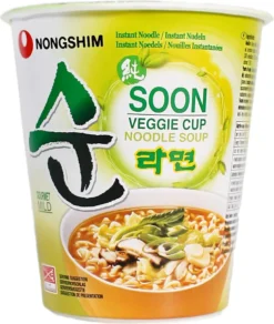 [ 12x 67g ] NONG SHIM SOON VEGGIE CUP Noodle SOUP Gemüse Instant Nudelsuppe -Haribo || Melitta || Katadyn Verkäufe f52cb1cafc9a3d324c317330d9ad80e0