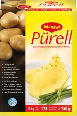 Maggi Pürell Kartoffelpüree Mit Entrahmter Milch Und Butternote 4000g