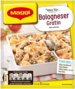 Maggi Fix Für Bologneser Gratin Fein Würzig Für Leckere Aufläufe 35g -Haribo || Melitta || Katadyn Verkäufe f6d3a79c5149bbfa352aa4cd3080a254