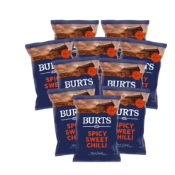 BURTS 10x British Potato Chips Spicy Sweet Chilli