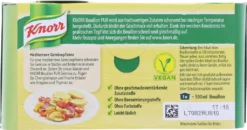 Knorr Bouillon Pur Gemüse 6x28g -Haribo || Melitta || Katadyn Verkäufe fdc1a72c1b49386b127f8bab9f7d6346
