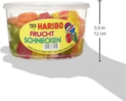 Haribo Fruchtschnecken Fruchtgummi Weingummi Gelatinefrei Veggie 1200g -Haribo || Melitta || Katadyn Verkäufe fe1c26ebefd60735bdd415250b7252f2
